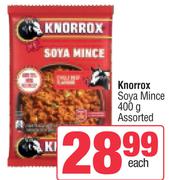 Knorrox Soya Mince Assorted-400g