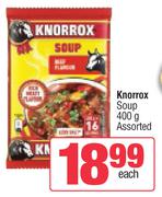 Knorrox Soup Assorted-400g 