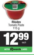 Rhodes Tomato Paste-115g