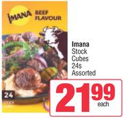 Imana Stock Cubes Assorted-24s Pack