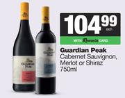 Guardian Peak Cabernet Sauvignon Merlot Or Shiraz-750ml