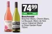 Boschendal Boschen,Chenin,Le Bouquet,Blanc De Noir,Lanoy Cab Merlot Or Rose Garden Rose-750ml