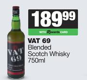 Vat 69 Blended Scotch Whisky-750ml