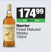 Harrier Finest Matured Whisky-750ml