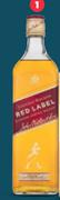 Johnnie Walker Red Label Blended Scotch Whisky-750ml