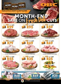 OBC Better Butchery : Month-End Save On Fresh Deli Cuts (25 June - 03 July 2026)
