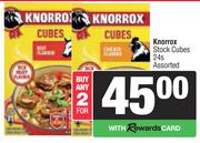 Knorrox Stock Cubes Assorted-For Any 2 x 24's Pack