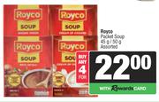 Royco Packet Soup Assorted-For Any 4 x 45g/50g