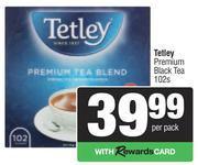 Tetley Premium Black Tea-102's Pack