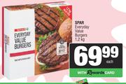 Spar Everyday Value Burgers-1.2kg