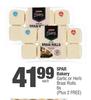Spar Bakery Garlic Or Herb Braai Rolls-6s Pack Each