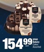 Spar Bakery Cakes Assorted-Each