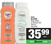 Care By Spar Body Wash Or Shower Gel Assorted-500ml Each