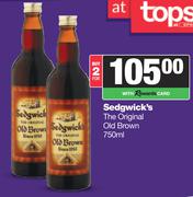 Sedgwick The Original Old Brown-For 2 x 750ml