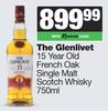 The Glenlivet 15 Year Old French Oak Single Malt Scotch Whisky-750ml