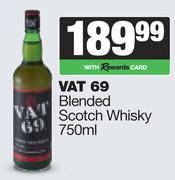 Vat 69 Blended Scotch Whisky-750ml