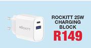 Rockitt 25W Charging Block