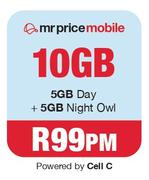 Mr Price Mobile Data-10GB