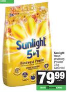 Sunlight Hand Washing Powder Assorted-3Kg