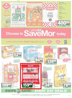 SPAR SaveMor Eastern Cape : Choose To SaveMor Today (22 June - 7 July 2026), page 1