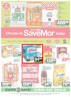 SPAR SaveMor Eastern Cape : Choose To SaveMor Today (22 June - 7 July 2026), page 1