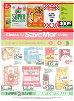 SPAR SaveMor Eastern Cape : Choose To SaveMor Today (22 June - 7 July 2026), page 1