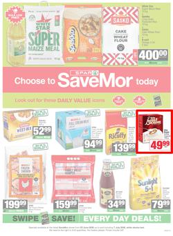 SPAR SaveMor Eastern Cape : Choose To SaveMor Today (22 June - 7 July 2026), page 1