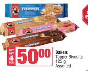 Bakers Topper Biscuits Assorted-For Any 4 x 125g
