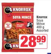 Knorrox Soya Mince Assorted-400g