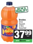 Brookes Oros Squash Assorted-2Ltr