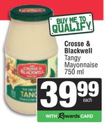 Crosse & Blackwell Tangy Mayonnaise-750ml