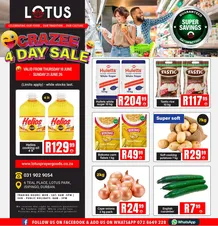 Lotus Fresh Produce / Prayer Goods : Crazee 4 Days Sale (18 June - 21 June 2026)