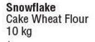 Snowflake Cake Wheat Flour-10Kg