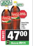 Coca Cola Regular Only-For 2 x 2L