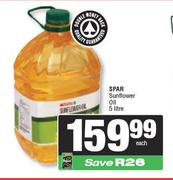 Spar Sunflower Oil-5L
