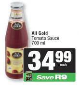 All Gold Tomato Sauce-700ml