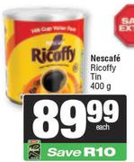 Nescafe Ricoffy Tin-400g