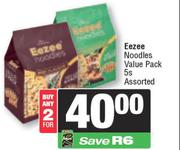 Eezee Noodles Value Pack Assorted-For 2 x 5s