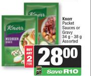 Knorr Packet Sauces Or Gravy Assorted-For 2 x 34g-38g