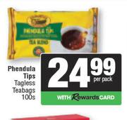 Phendula Tips Tagless Teabags-100s Per Pack