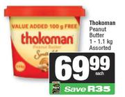 Thokoman Peanut Butter Assorted-1-1.1Kg