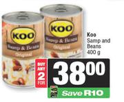 Koo Samp & Beans-For 2 x 400g
