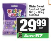 Mister Sweet Speckled Eggs Assorted-100g-125g