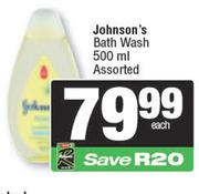 Johnson's Bath Wash Assorted-500ml