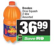 Brookes Oros Squash Assorted-2L