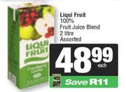 Liqui Fruit 100% Fruit Juice Blend Assorted-2L