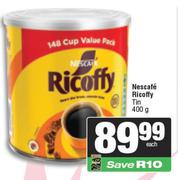 Nescafe Ricoffy Tin-400g