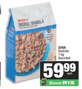 Spar Granola Assorted-1Kg