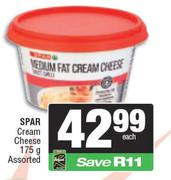 Spar Cream Cheese Assorted-175g