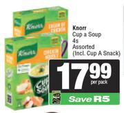Knorr Cup A Soup Assorted-4s Per Pack